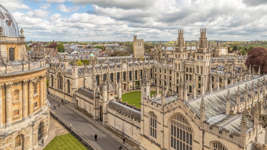 Picture of University of Oxford, UK.