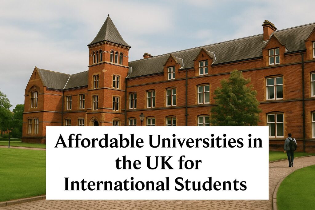 Affordable Universities in the UK for International Students