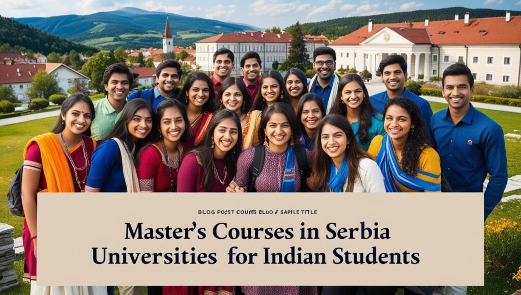 Master’s Courses in Serbia Universities for Indian Students