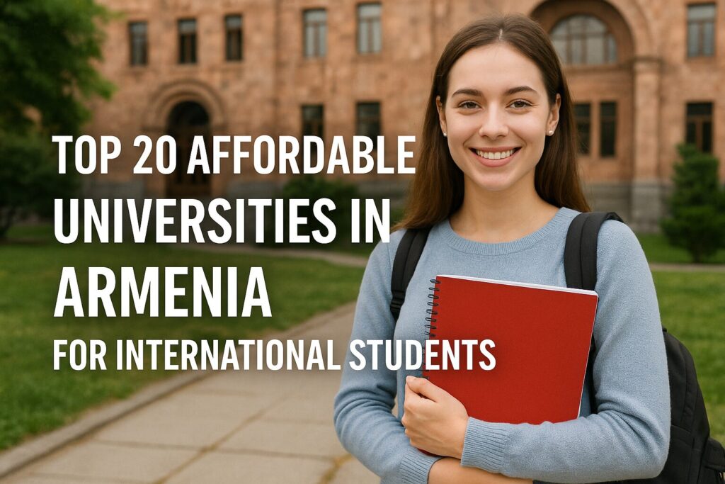 Top 20 Affordable Universities in Armenia for International Students