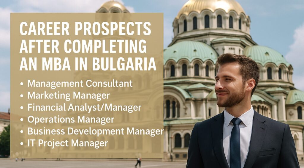 Career Prospects After Completing an MBA in Bulgaria