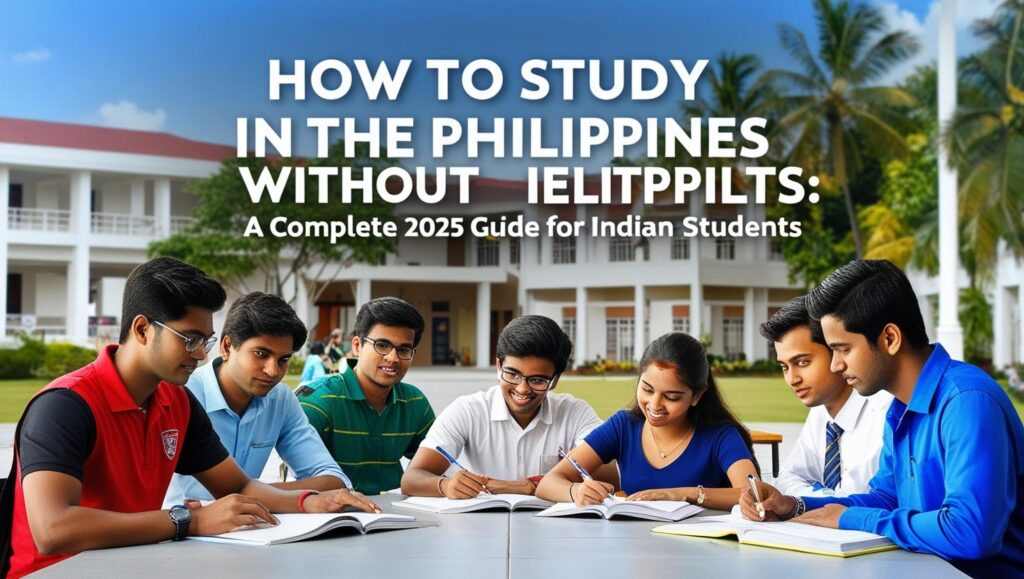 How to Study in Philippines without IELTS A Complete 2025 Guide for Indian Students