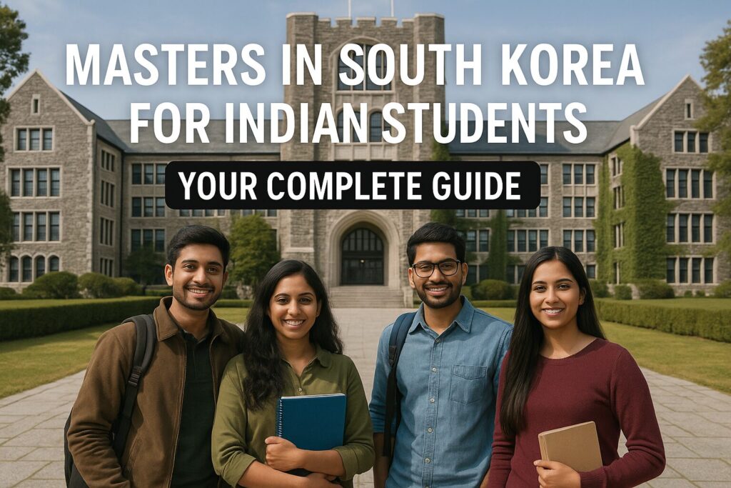 Masters in South Korea for Indian Students - Your Complete Guide