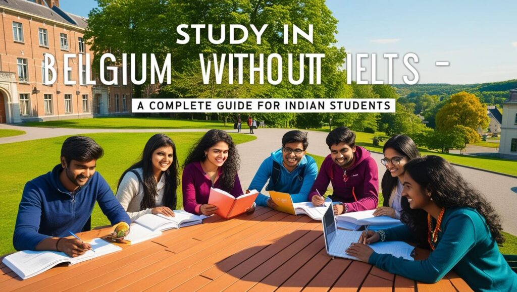 Study in Belgium without IELTS - A Complete Guide for Indian Students