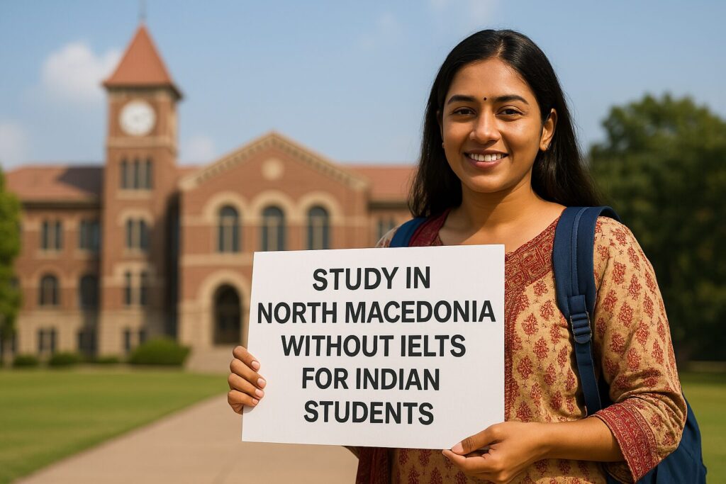 Study in North Macedonia Without IELTS for Indian StudentsS