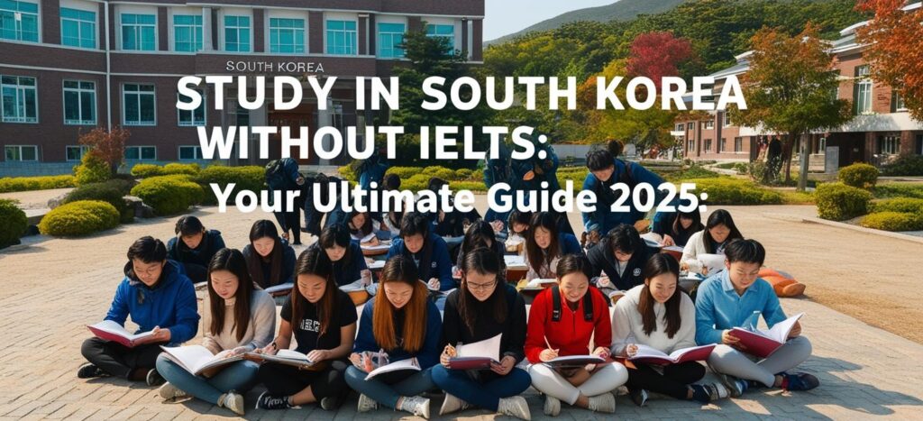 Study in South Korea without IELTS 