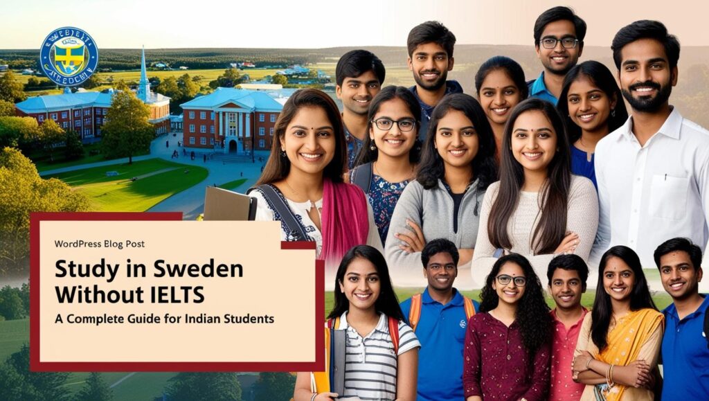 Study in Sweden without IELTS - A Complete Guide for Indian Students