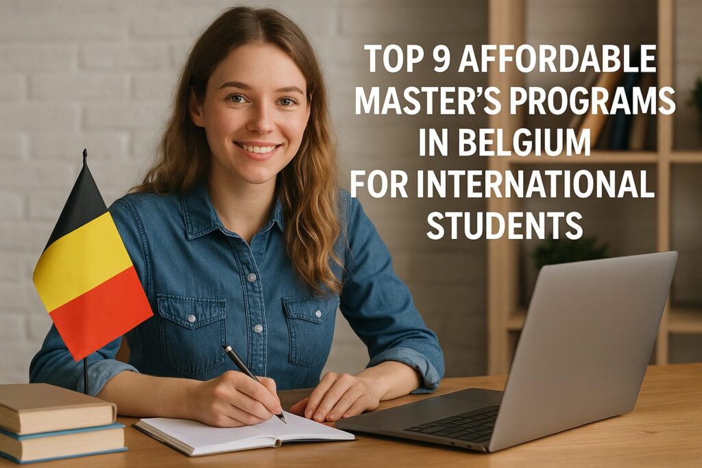Top 9 Affordable Master’s Programs in Belgium for International Students