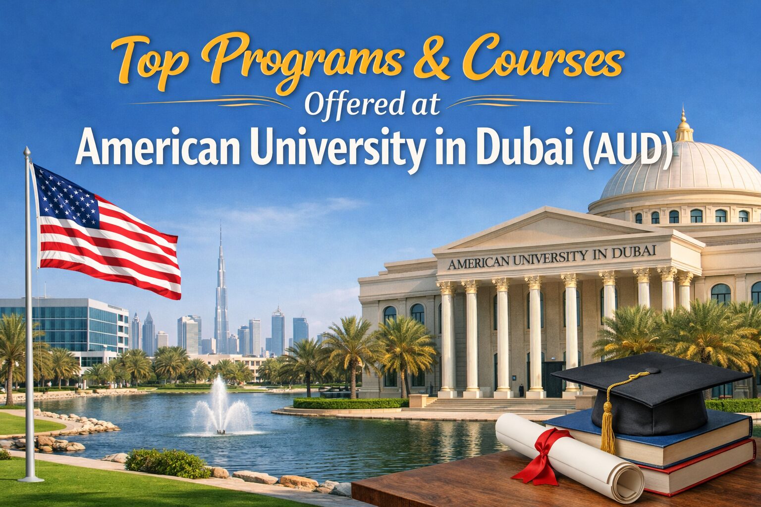 Top Programs & Courses Offered at American University in Dubai (AUD)