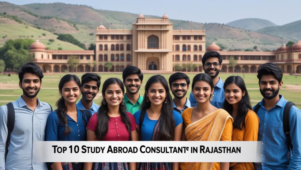 Top 10 Study Abroad Consultants in Rajasthan
