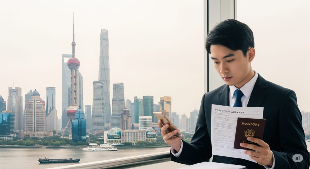 post visa in china