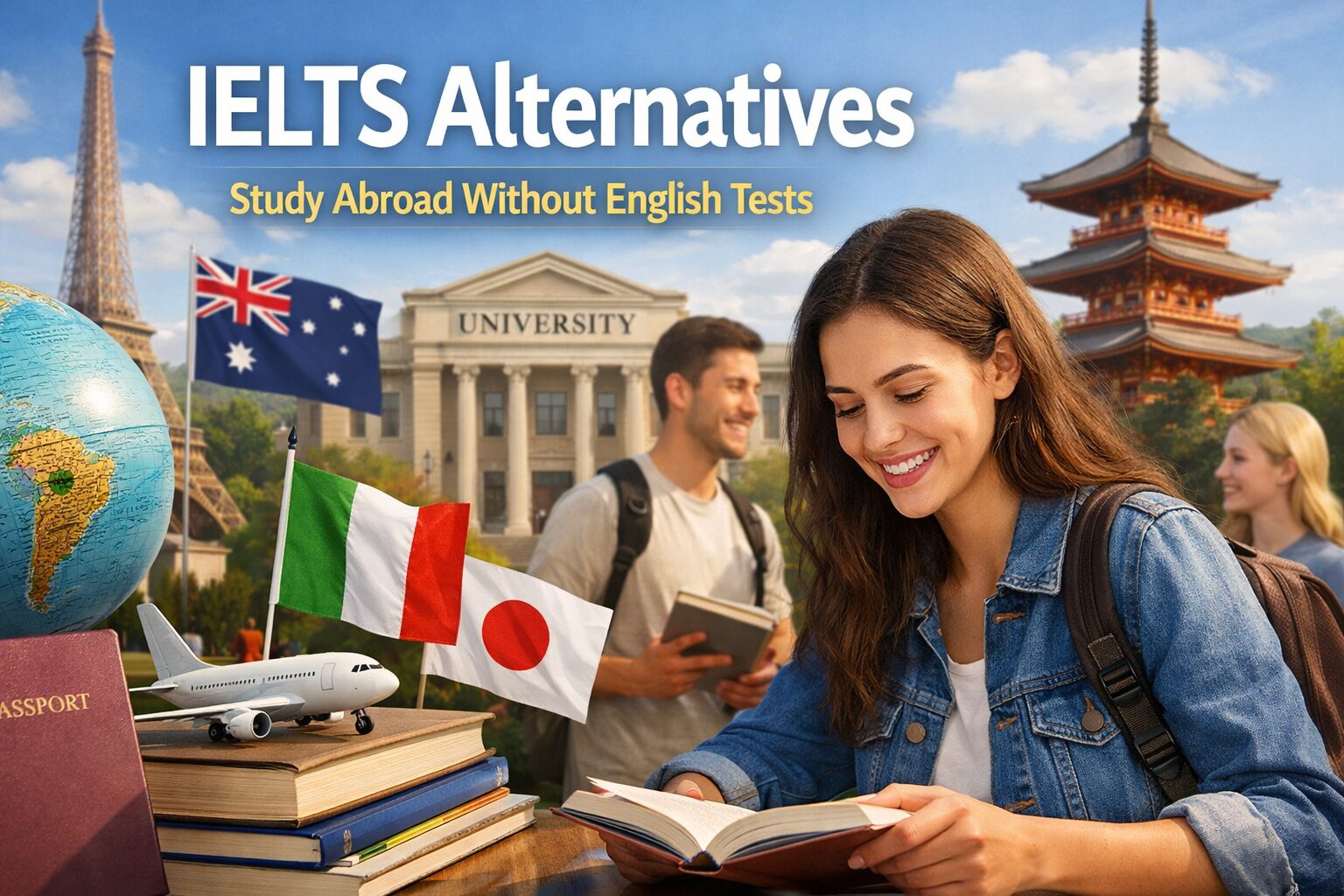 IELTS Alternatives Study Abroad Without English Tests