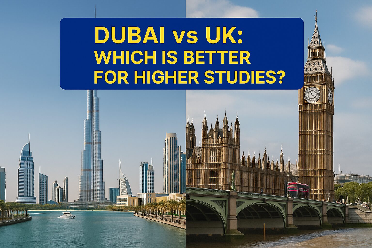 Dubai vs UK Which is Better for Higher Studies