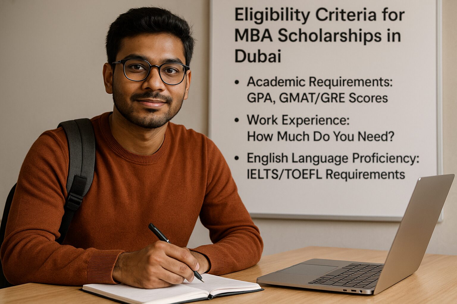 Eligibility Criteria for MBA Scholarships in Dubai