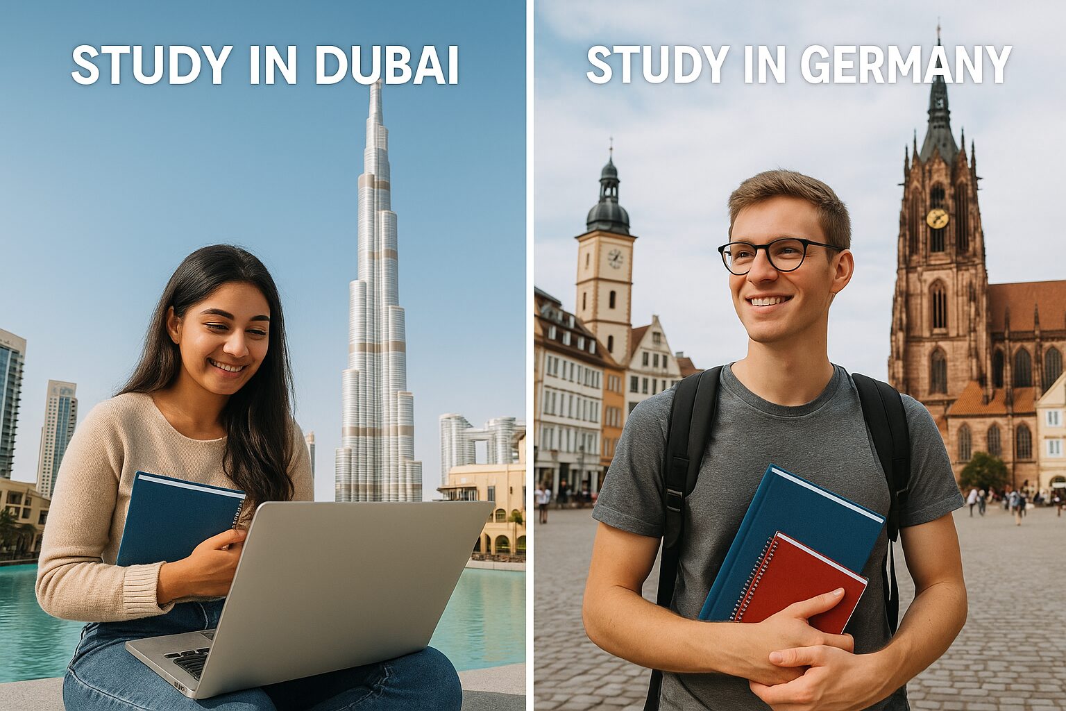 Study in Dubai vs Germany