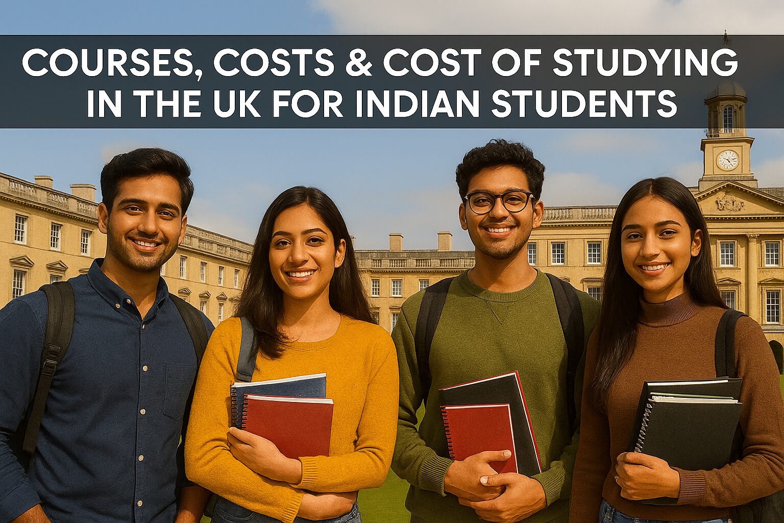 Courses, Costs & Cost of Studying in UK for Indian Students