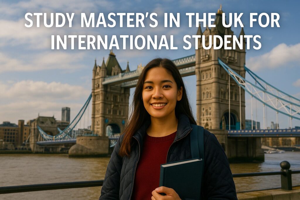Study Master’s in the UK for International Students
